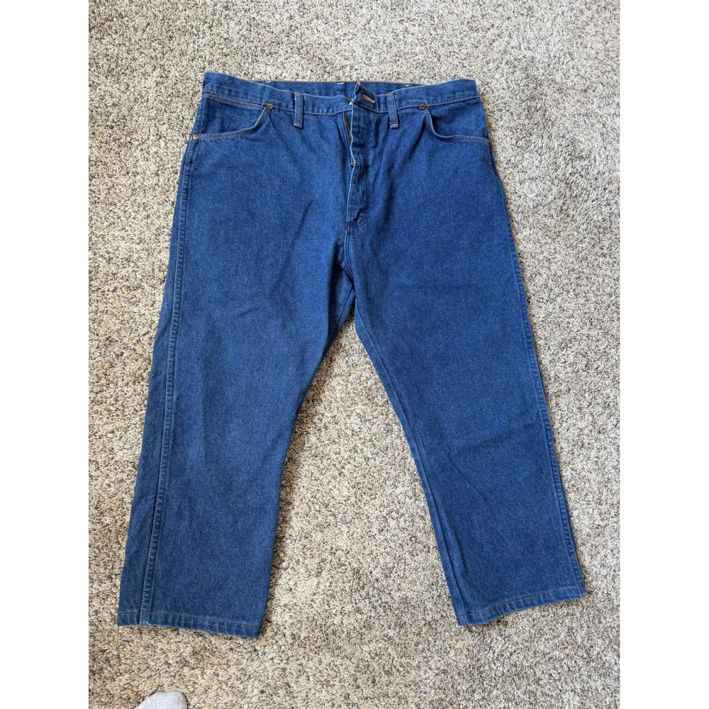 Vintage Wrangler 13MWZ Cowboy Cut Jeans Men's 40x30 Made in USA 100% Cotton